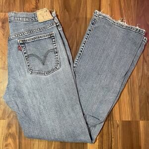 VTG Women’s 30x30 Levi’s 515 Mid Rise Bootcut Light Wash Denim Jeans 90s Cowboy